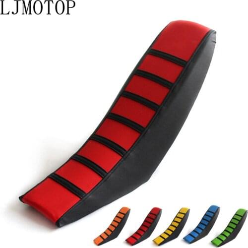 2020 Newest For YAMAHA XT250 TRICKER DT230 DT 125 230 LANZA KAWASAKI Motorcycle Rubber Soft Seat Cover Dirt Bike Leather Cover