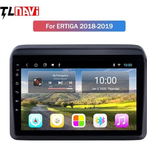 2G RAM 9 inch Android 10 GPS Navigation System for 2018-2019 Suzuki ERTIGA with Bluetooth USB WIFI support SWC
