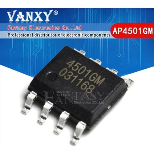 5PCS AP4501GM SOP-8 4501GM SOP8 AP4501 SOP