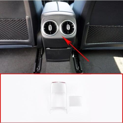Car Accessories Rear Air Conditioner Air Outlet Protection Frame Cover Trim Decoration For Mercedes Benz A Class W177 2019-2020
