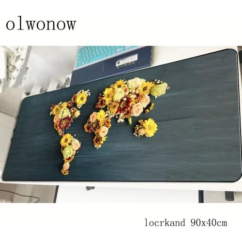 World map mouse pad big 900x400x2mm mousepads best gaming mousepad gamer Halloween Gift personalized mouse pads keyboard pc pad