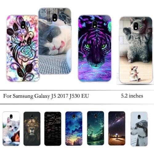 Case For Samsung Galaxy J5 2017 EU Case Silicone Cover for Samsung J5 2017 J530 Fundas For Samsung J5 Pro 2017 J530F 5.2" Cover