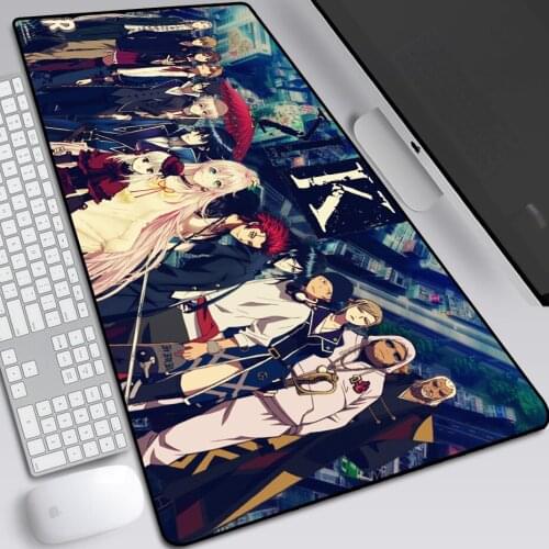 K Project RETURN OF KINGS Anime Large Pad Mouse Mat Computer Gamer Locking Edge Mousepad Keyboard Mice 60x120