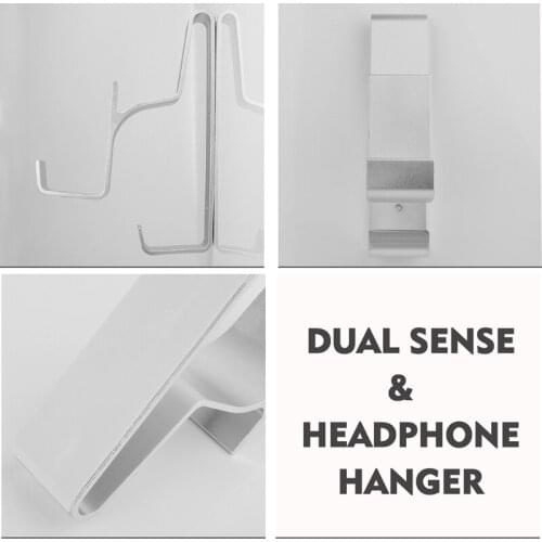 Controllers and Headset Wall Mount Holder Console Hanging Stand 3 in 1 Wall Bracket Universal PS4 Xbox One Controller