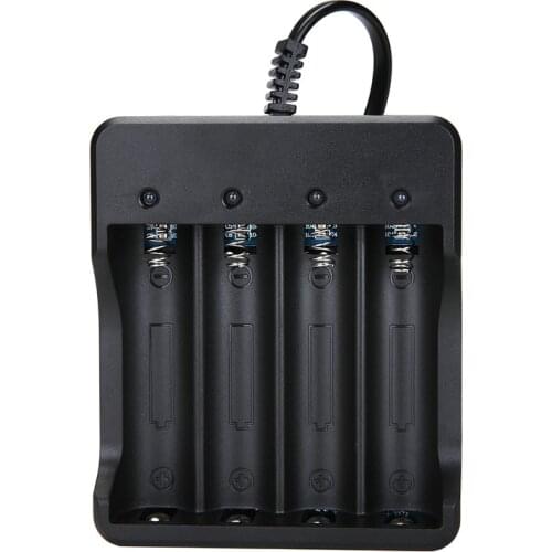 Multi-functional Battery Charger Intelligently 4 Slots DC 4.2V Charging For 18650 Rechargeable Lithium Batteries Chargers