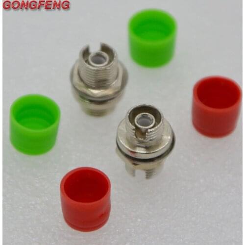 100pcs FC/PC Optical Fiber Connector Telecommunication Level Optical Fiber Adapter Coupler Small D Zinc Alloy FLange Special