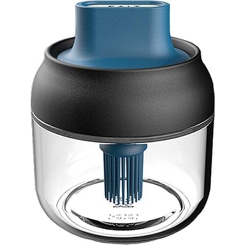 280ml Kitchen Glass Spice Jars With Lid Salt Pepper Shakers Herbs Soy Sauce Oil Bottle Kitchen Seasoning Tool with Label Paper