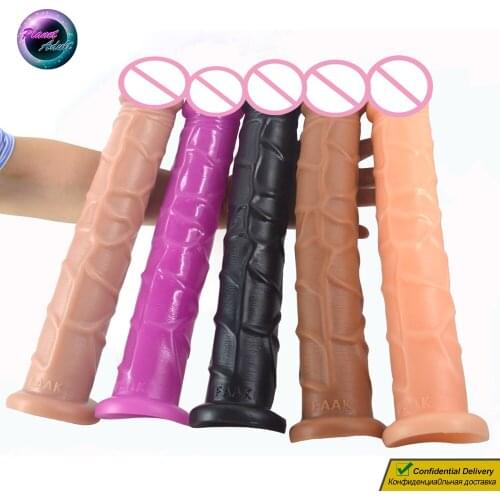 PVC Thick Penis Dildo Anal Plug Masturbator Big Cock Female Pussy Vagina Anus Expander Masturbation Sex Toys for Women Gay Men