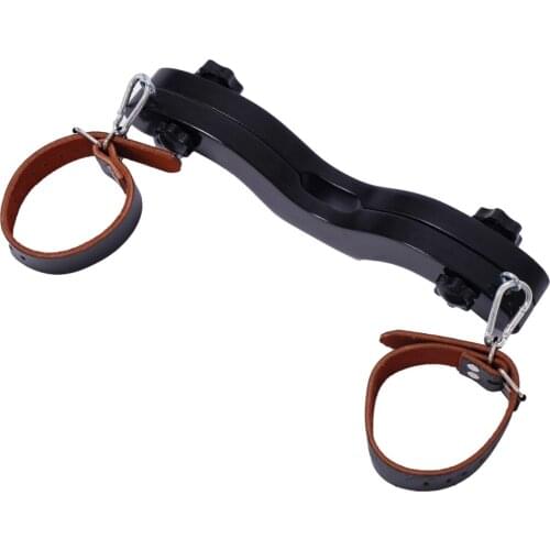 Wood Humbler Set Cock & Ball Torture with Cuffs Penis Ring Sex Toy for Man Scrotal Fixture CBT Ball Stretcher Smasher Crusher