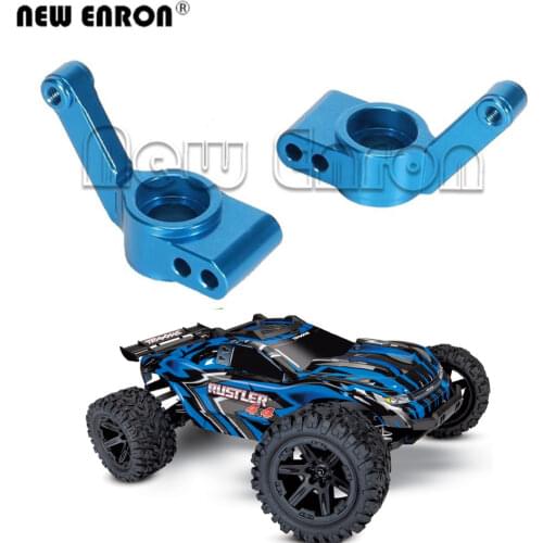 2Pc #3752 Aluminum Stub Axle Carriers for RC Car Parts 1/10 Traxxas Drag Slash Bandit VXL Rustler VXL Stampede VXL Ford F-150