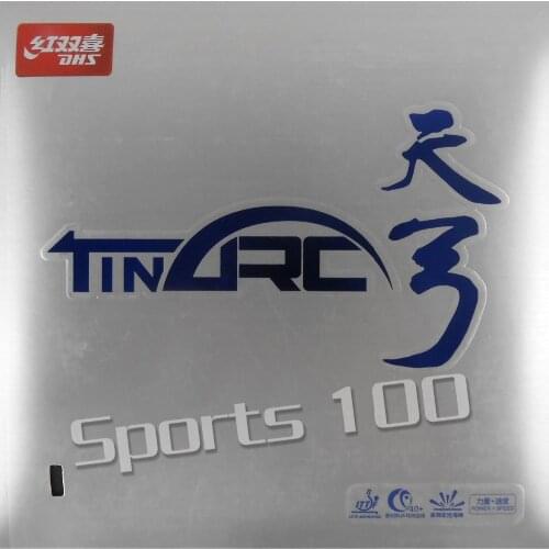 DHS TinArc Tin arc Pips In Table Tennis Rubber With High elastic flexibility cake Sponge