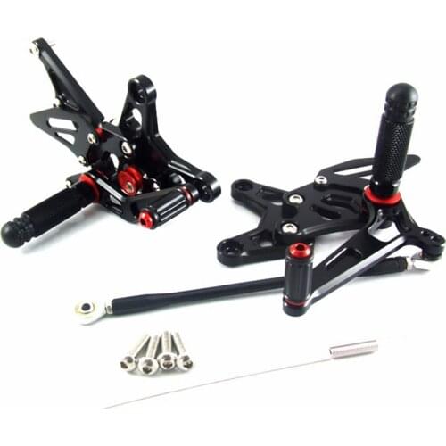 CNC Motorcycle Foot Pegs Rest Rearset Rear Set Footrest For KAWASAKI ZX6R 09 10 11 2012 2013 2014 2015 2016 2017 2018 2019 2020
