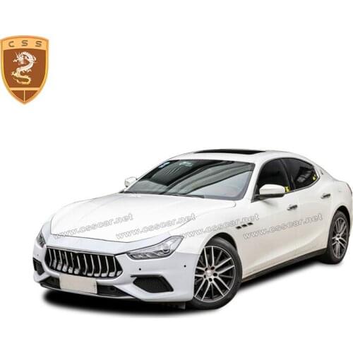 Real carbon fiber body kit for Maserati Ghibli carbon fiber tuning kit for Ghibli GTS style