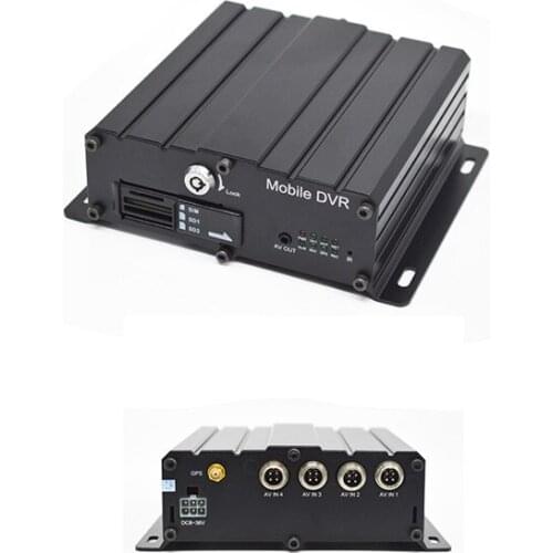 Low cost Top New 4G Wifi inside outside vehicle real time video recording H265 4CH AHD HDD 1080P with IOS android APP car dvr