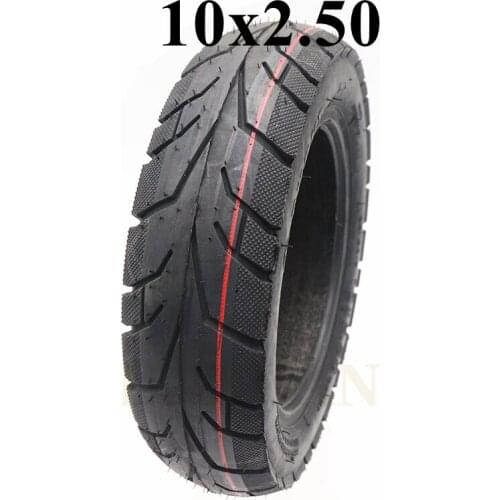 High Performance 10x2.50 Outer Tire 10 Inch Thickening Tyre for Electric Scooter Balance Drive Bicycle Parts