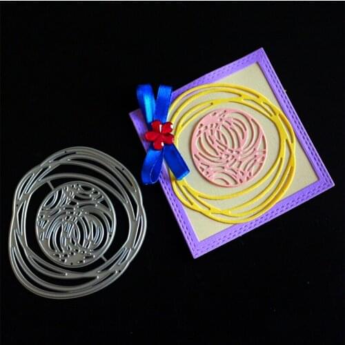 YINISE Card Cover Metal Cutting Dies For Scrapbooking Stencils DIY Album Cards Decoration Embossing Folder Craft Die Cuts Tool