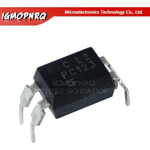 10PCS PC123 DIP4 DIP PC123B DIP-4