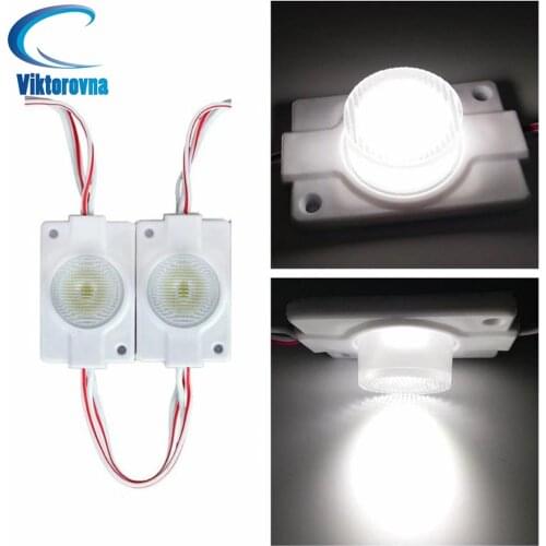 12V LED sign letter module light COB for lighting box 45mm*30mm beam angle vertically 15 horizontally 45 SMD 3030 IP68 light