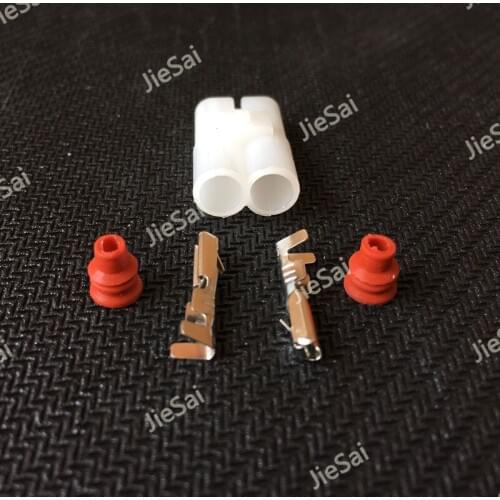 2 Pin Waterproof Automotive Motorcycle Auto Female Connector Household