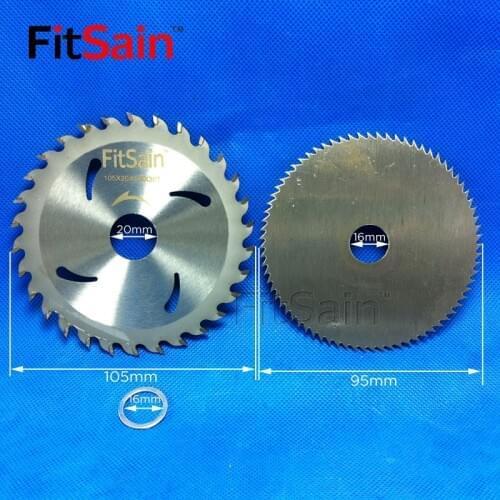 FitSain--4" saw blades for wood plastic Cutting Discs mini electric chainsaw circular wood cutter 100mm