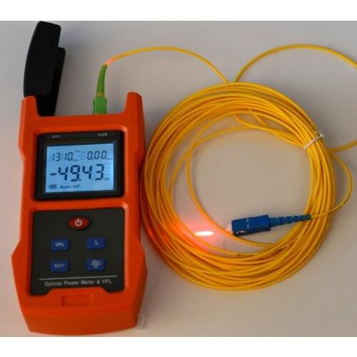 4pcs Free shipping FTTH OPM Optical Power Meter TL-563A Fiber Optical Cable Tester VFL 10mw SC FC ST -70dBm~+10dBm wholesale