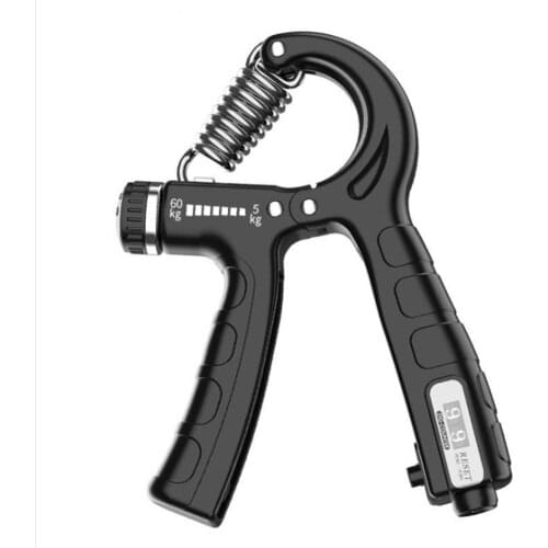 5kg-60kg Adjustable Hand Grip Fitnesas Hand Exerciser Grip With Counter Wrist Grip Strength Exerciser Portable Fitness Equipment