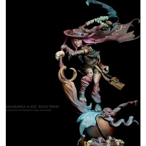 90mm Resin model kits figure beauty colorless and self-assembled A-452