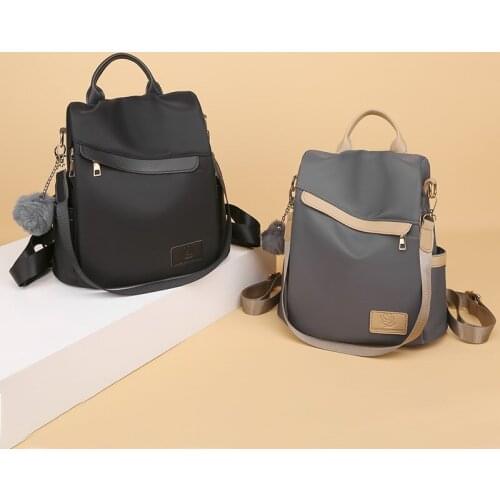 Travel Anti-Theft Backpack Outdoor Casual Mobile Phone Power Bank Umbrella Storage Rucksack Cosmetic Storage Handbag Accessories