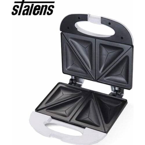Stalens Electric Sandwich Toaster Sandwich Maker Non-Stick Coating Compact Design Easy to Clean