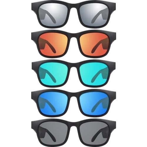 Bone Conduction Glasses Sunglasses Bluetooth Waterproof Headset Open Ear