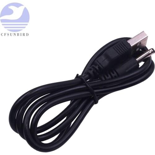 USB 2.0 A Male To 3.5x1.35mm 3.5mm Plug Barrel Jack 5V DC Power Supply Cord Adapter Charger Cable 3.5*1.35mm