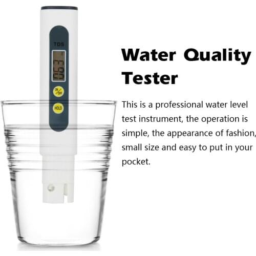 Total Dissolved Solids Water Quality Tester Digital Tester Water Quality Tester PPM/ EC / Water Hardness/ Liquid Temperature