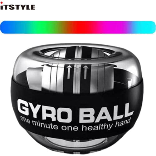 Strengthener Force Power Wrist Ball Gyroscope Spinning Wrist Rotor Gym Hand grip Exerciser Gyro Fitness Ball Muscle Relax