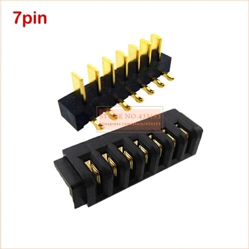 10PCS/Lot 7Pin laptop battery connector female and The male connector good qulity
