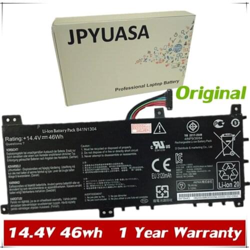 7XINbox 14.4V 46wh 3120mAh Original B41N1304 Laptop Battery For ASUS V451L V451LN V451LA S451LA B41BK4G