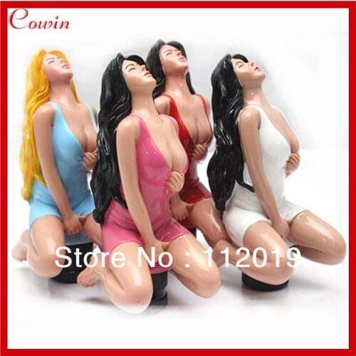 Free shipping Universal sexy beaty lady Auto Car gear shift knob Manual Gear stick Shift Shifter Lever Knob colors available