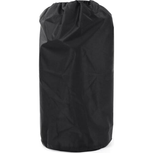 Propane Tank Cover Fits 20lb Tank Cylinder Gas Bottle Covers Waterproof 210D Black Oxford Cloth Protective Cover