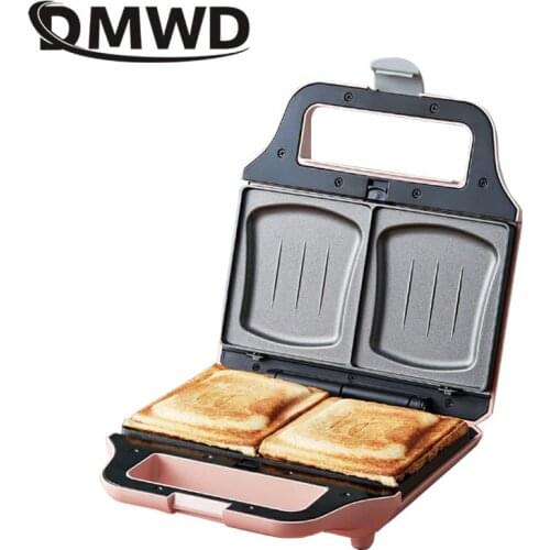 DMWD 3 in 1 Electric Waffles Maker Iron Sandwich Maker Bread Machine Bubble Egg Baking Pan Cake Oven Breakfast Waffle Machine
