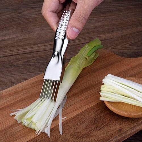 12 Blades Stainless Steel Plum Blossom Onion Cutter Separator Vietnam Kitchen Tools Thai Cooking - Onion Blossom Cutte Knife