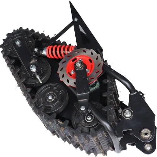 Dirt Snowbike Snowmobile Conversion Assembled Kit Rear Wheel Snow Sand Tracks For Go Kart Karting ATV UTV Buggy Quad