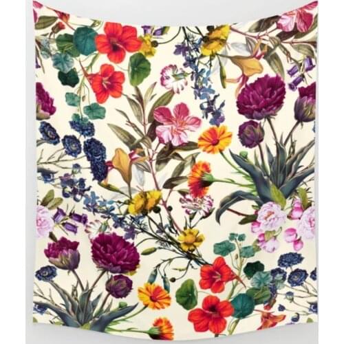 Magical Garden Tapestry Wall Hanging Wall Decor Tapestries Curtain Towel Throw Personalized Breathable Furniture Yoga Mat