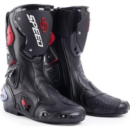 Motorcycle boots microfiber leather off-road bicycle riding shoes shatter-resistant waterproof shoes PRO-BIKER B1001