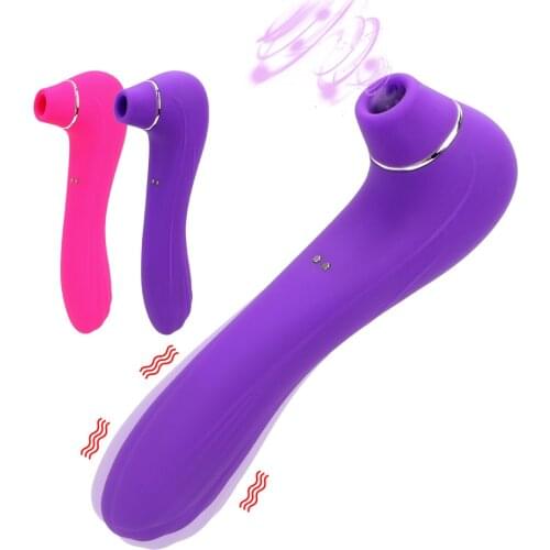 Clit Sucker Vibrator 10 Speeds Oral Licking Clitoral Stimulator Sex Toys for Women Nipple Sucking Tongue Vibrating