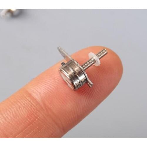 [original] new Japanese electric production 7MM 4 phase 2 Wire Miniature wire rod with sliding block stepper motor