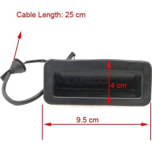 Car Trunk Switch With Wire Boot Tailgate Release Switch For Ford Focus 2 2005-2008 3M5119B514AC