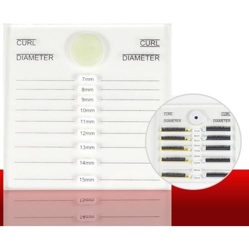 Transparent Acrylic Pad Eyelash Extension Display Pallet Glue Holder Lash Stand