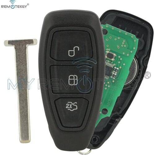 Remtekey KR55WK48801 5WK50170 smart key 3 button for Ford Kuga mondeo Fiesta Focus 2007-2017 434mhz car remote key