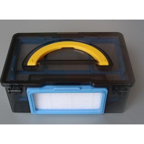 Vacuum Cleaner Dust Box Bin Primary HEPA Filter for SilverCrest SSR 3000 A1 Robotic Vacuum Cleaner Spare Parts Dust Container
