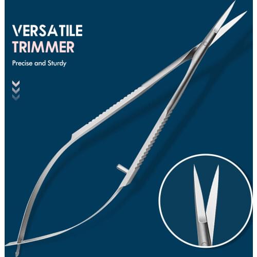 BNG Stainless Steel Cuticle Nipper Pliers Dead Skin Remover Squeeze Straight Manicure Scissors Beauty Tools