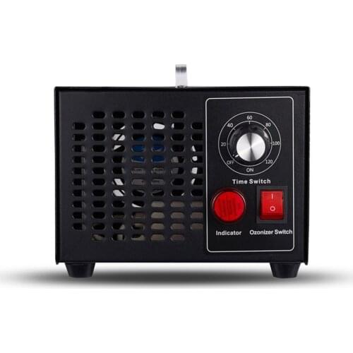 EU Plug Ozone Generator Household Air Purifier Ozonator Timer Air Cleaner Ozone Deodorization Sterilization Machine Air Fresher